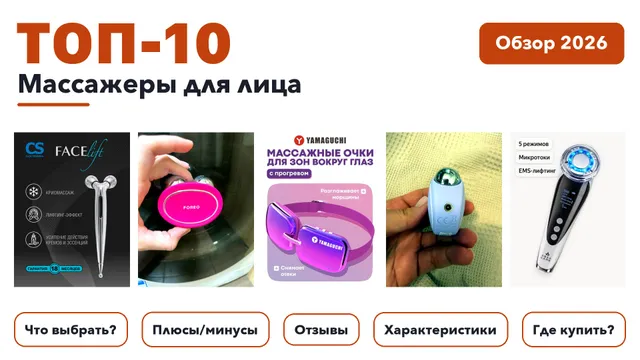 Лучшие массажеры для лица 2026 на основе более 1 400 реальных отзывов покупателей