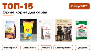 Корма для кошек и собак