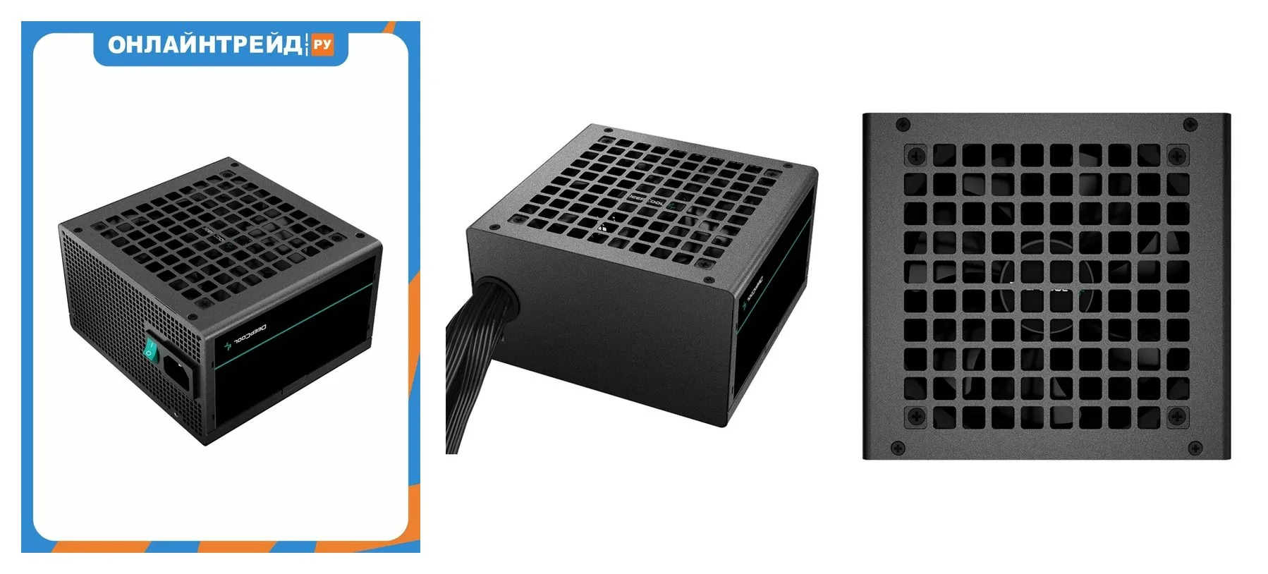 Блок питания Deepcool PF750, 750W, 80+ Standart