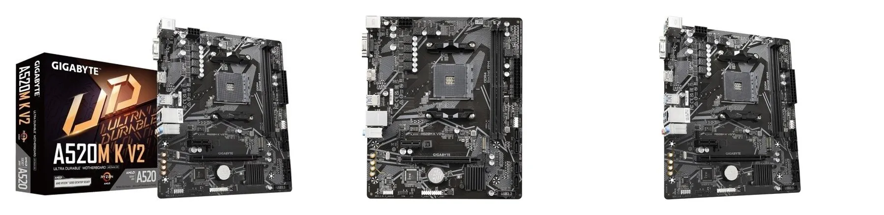 Материнская плата Gigabyte A520M K V2 (AM4, mATX) Материнская плата Gigabyte A520M K V2 (AM4, mATX)