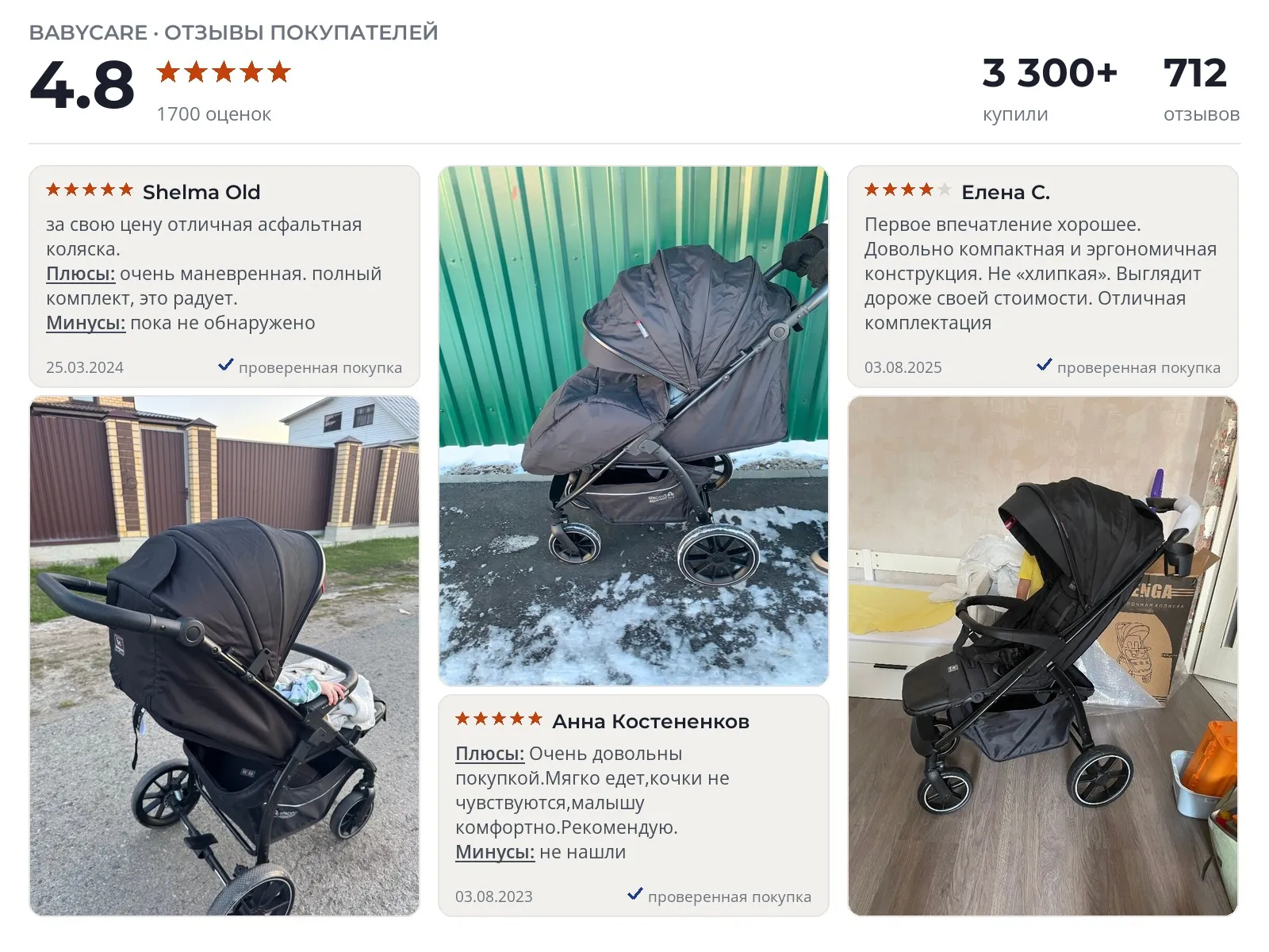 Отзывы и фотографии покупателей на Babycare Venga. Источник Яндекс.Маркет Всесезонная прогулочная коляска Babycare Venga - реальные фото и отзывы покупателей