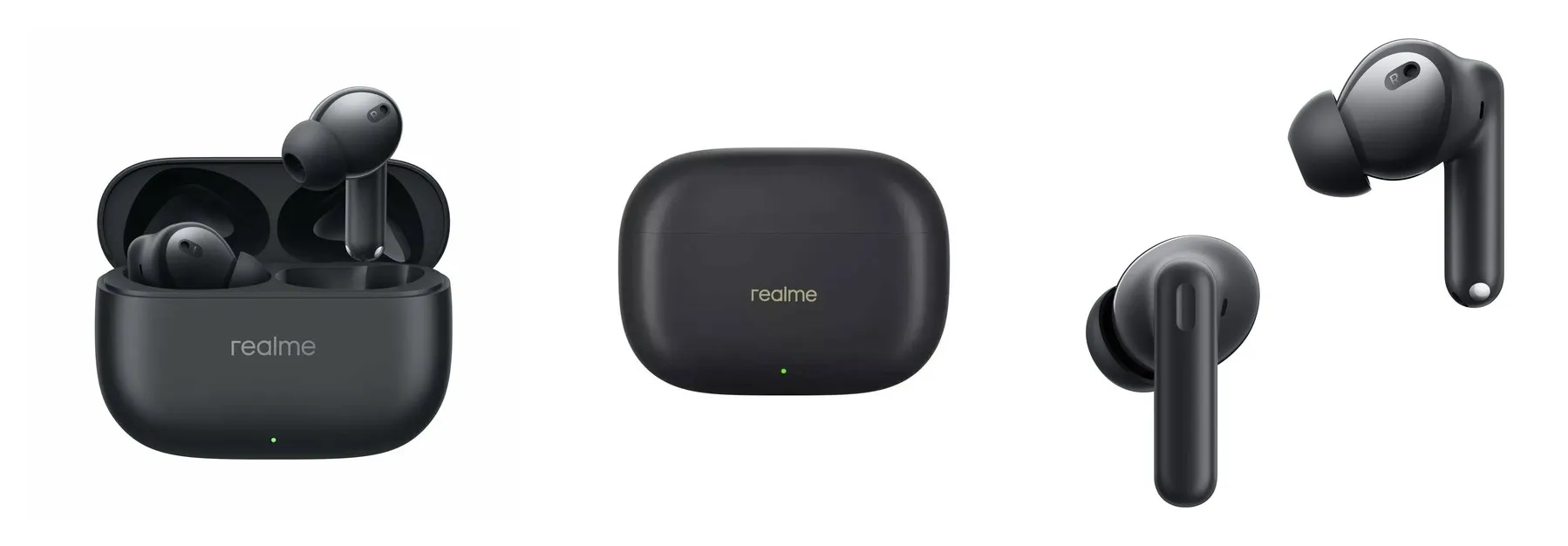 Наушники беспроводные realme Buds T310 Bluetooth 5.4, чёрные, влагозащита Наушники беспроводные realme Buds T310 Bluetooth 5.4, чёрные, влагозащита