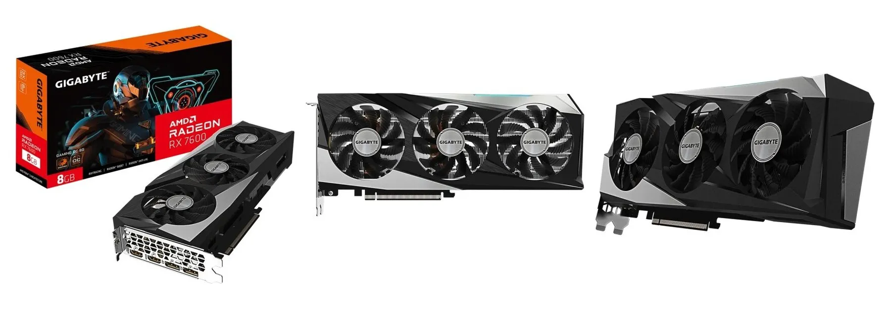 Видеокарта Gigabyte Radeon RX 7600 GAMING OC 8G Видеокарта Gigabyte Radeon RX 7600 GAMING OC 8G