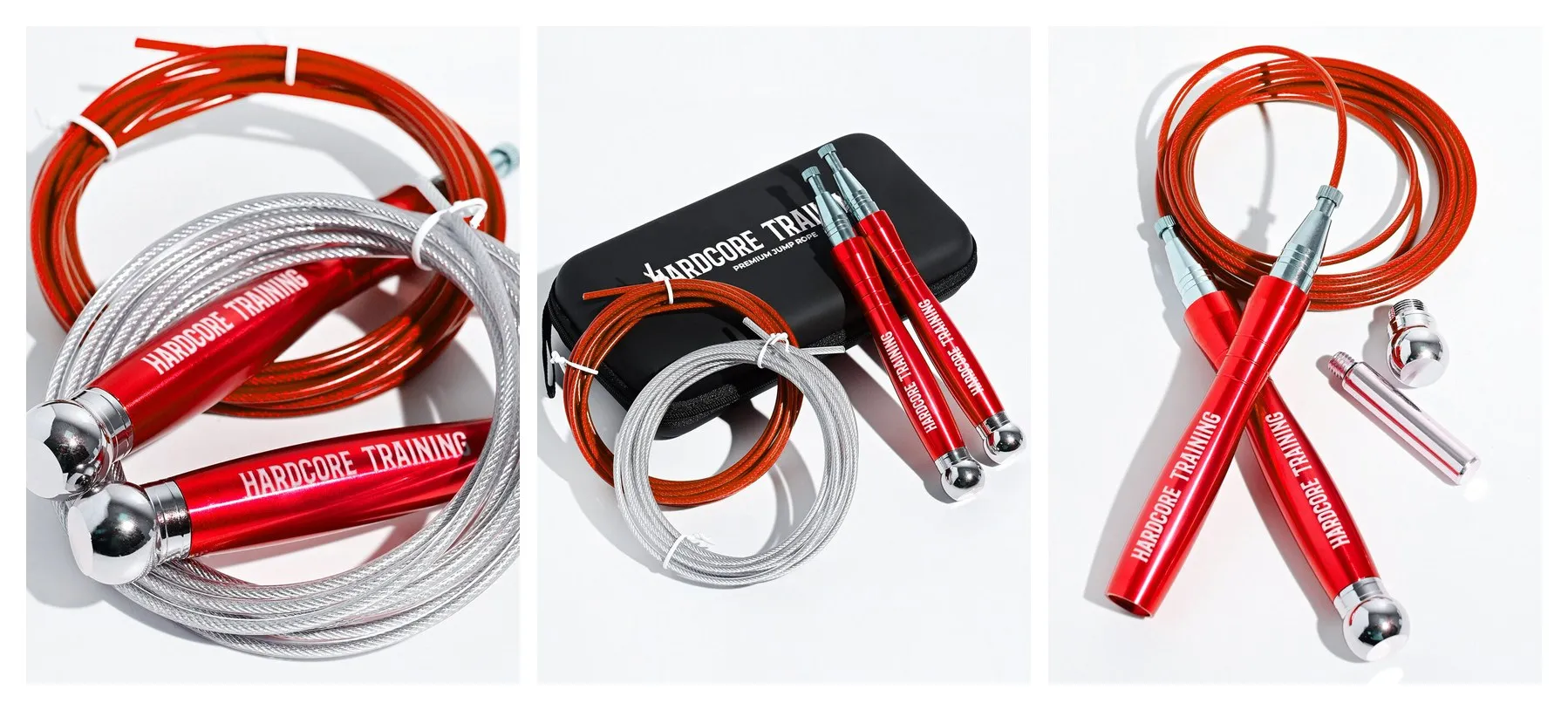 Скоростная скакалка Hardcore Training Premium Adjustable Speed Rope Скоростная скакалка Hardcore Training Premium Adjustable Speed Rope