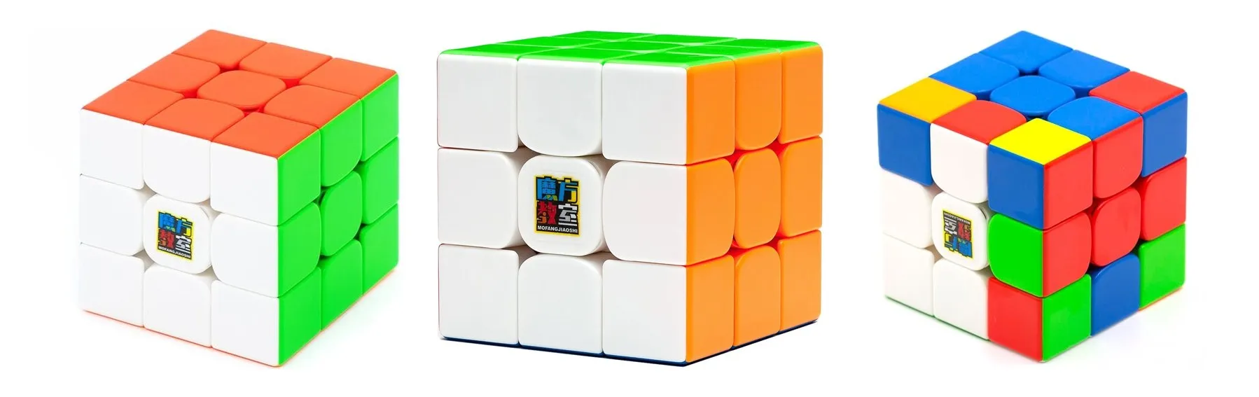 Скоростной магнитный кубик Рубика MoYu 3x3x3 RS3 M 2020 Цветной пластик