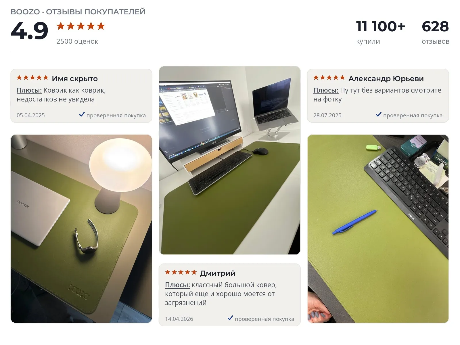 Отзывы и фотографии покупателей на BOOZO Desk Mate S. Источник Яндекс.Маркет Игровой коврик BOOZO Desk Mate S - реальные фото и отзывы покупателей