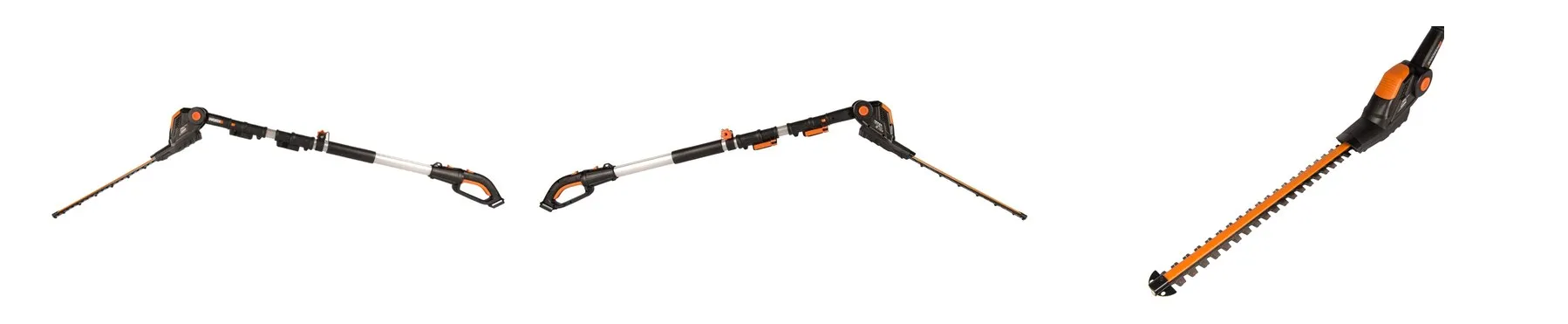 Кусторез телескопический аккумуляторный WORX WG252E.9, 20В 45cm, без АКБ и ЗУ