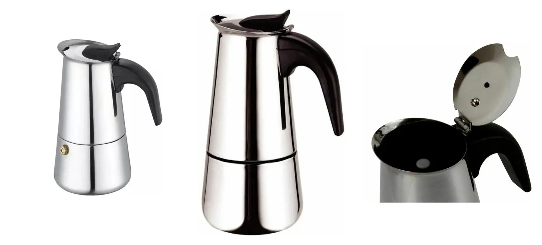 Гейзерная кофеварка Kelli KL-3019, 9 порций, 0.45 л, серебристый Гейзерная кофеварка Kelli KL-3019, 9 порций, 0.45 л, серебристый