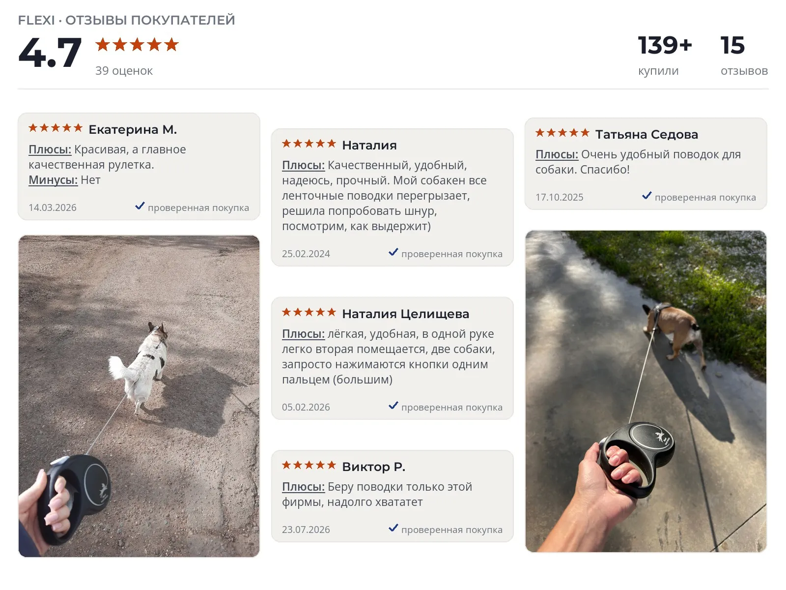 Отзывы и фотографии покупателей на Flexi Design. Источник Яндекс.Маркет Поводок рулетка Flexi Design - реальные фото и отзывы покупателей