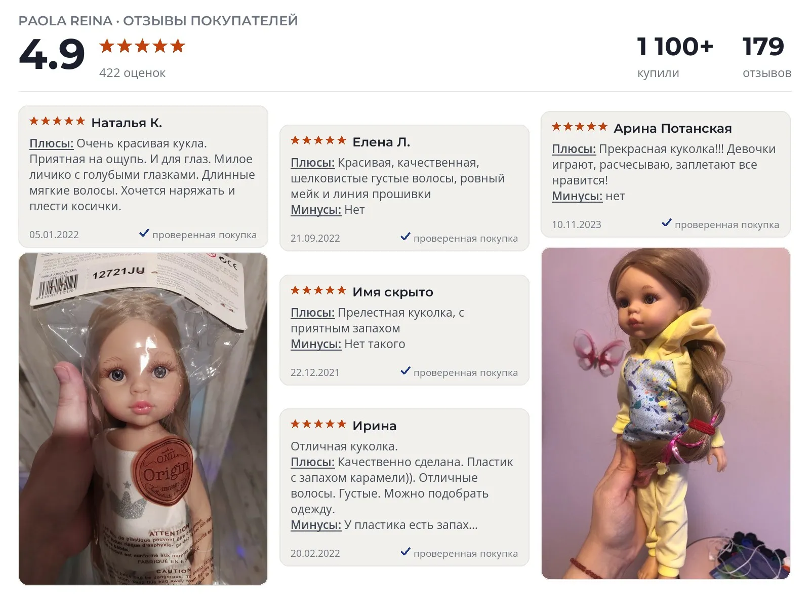 Отзывы и фотографии покупателей на Paola Reina Карла. Источник Яндекс.Маркет Кукла для девочек Paola Reina Карла - реальные фото и отзывы покупателей