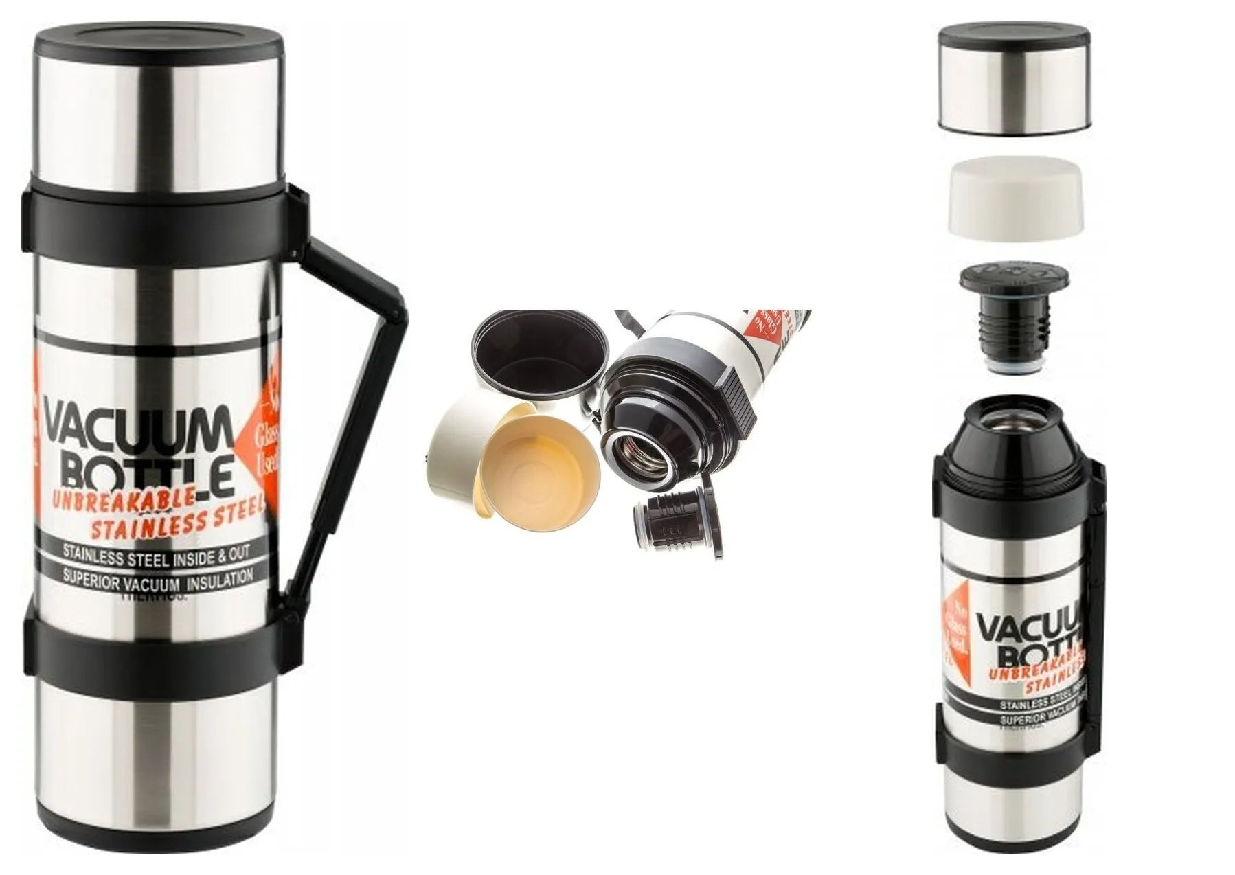 Термос Thermos NCB-18B Rocket Bottle Black 1.8 л