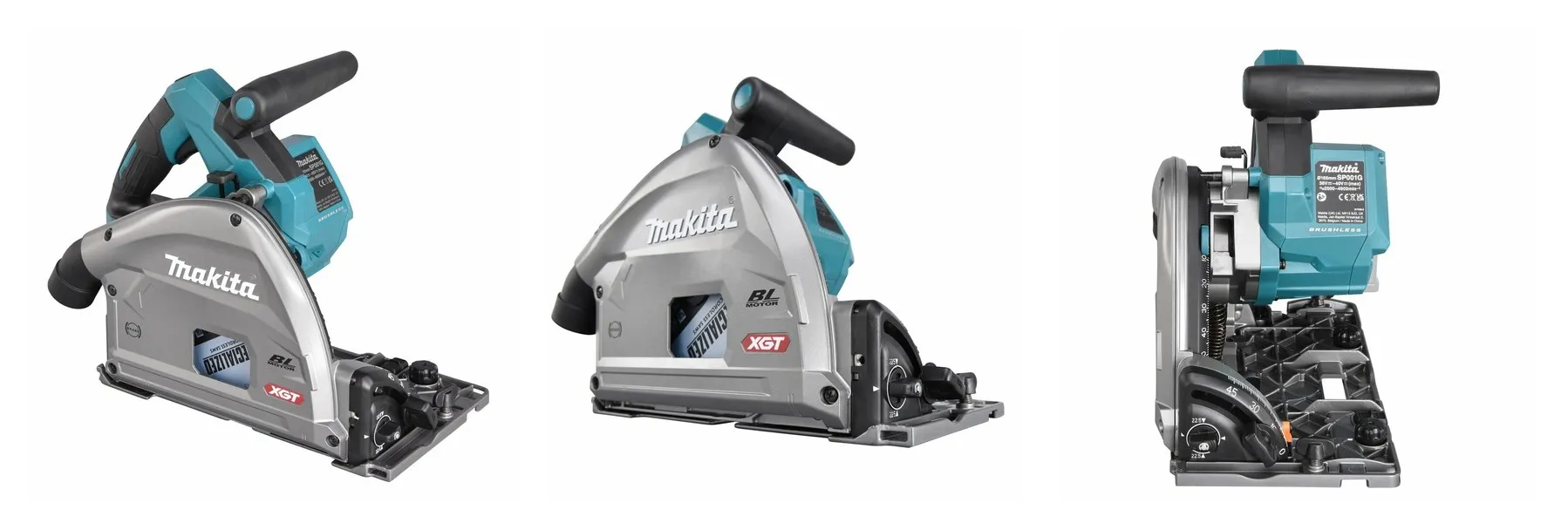 Пила дисковая аккумуляторная XGT 40В - 165мм, без акк и з/у, Makita SP001GZ02 Пила дисковая аккумуляторная XGT 40В - 165мм, без акк и з/у, Makita SP001GZ02
