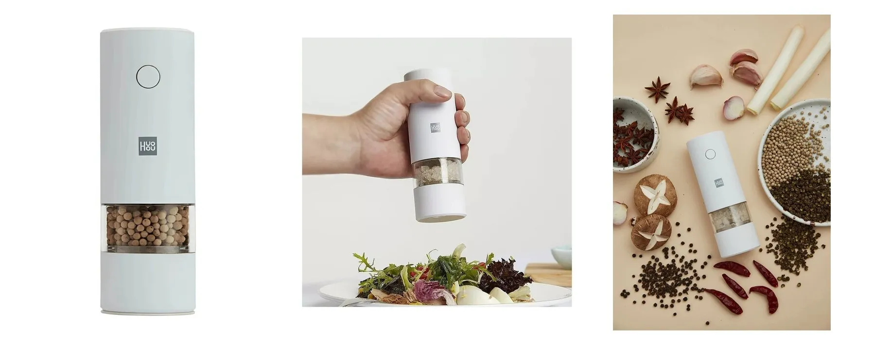 Мельница для специй, аккумуляторная, Electric Grinder Rechargeable HU0201 Мельница для специй, аккумуляторная, Electric Grinder Rechargeable HU0201