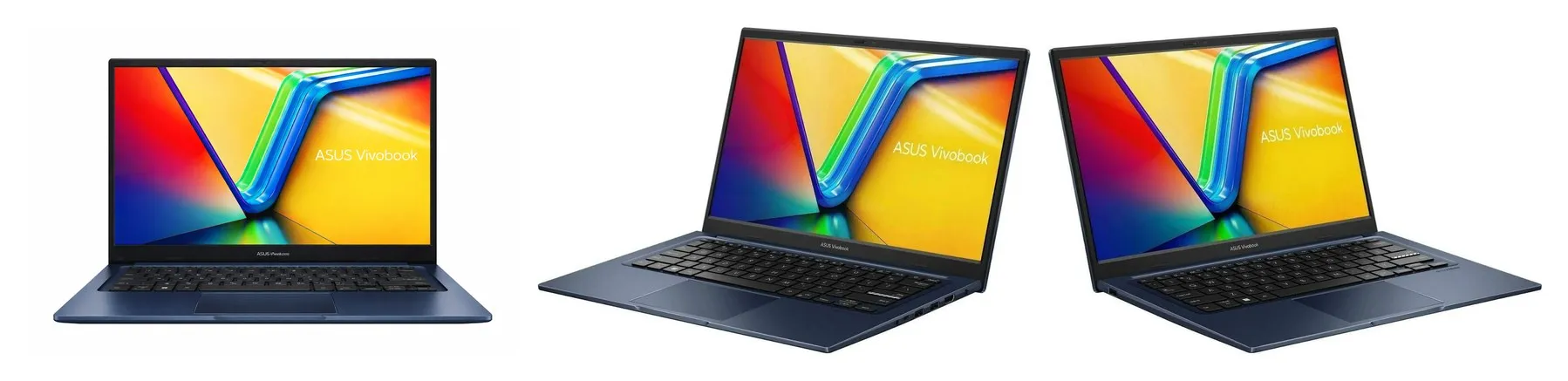 Ноутбук ASUS Vivobook 14 (Intel i3, 8 ГБ, 128 ГБ, Win 11 + MS Office) Синий