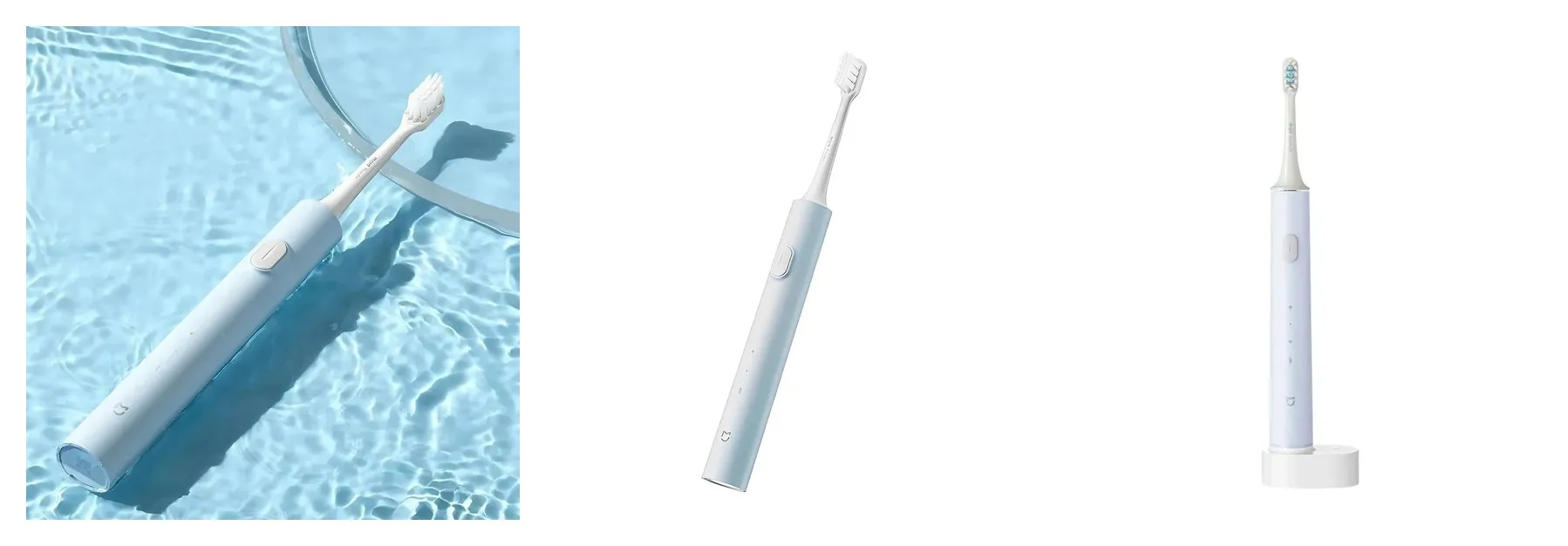 Электрическая зубная щетка Xiaomi Miija Sonic Electric Toolbrush T200 голубая