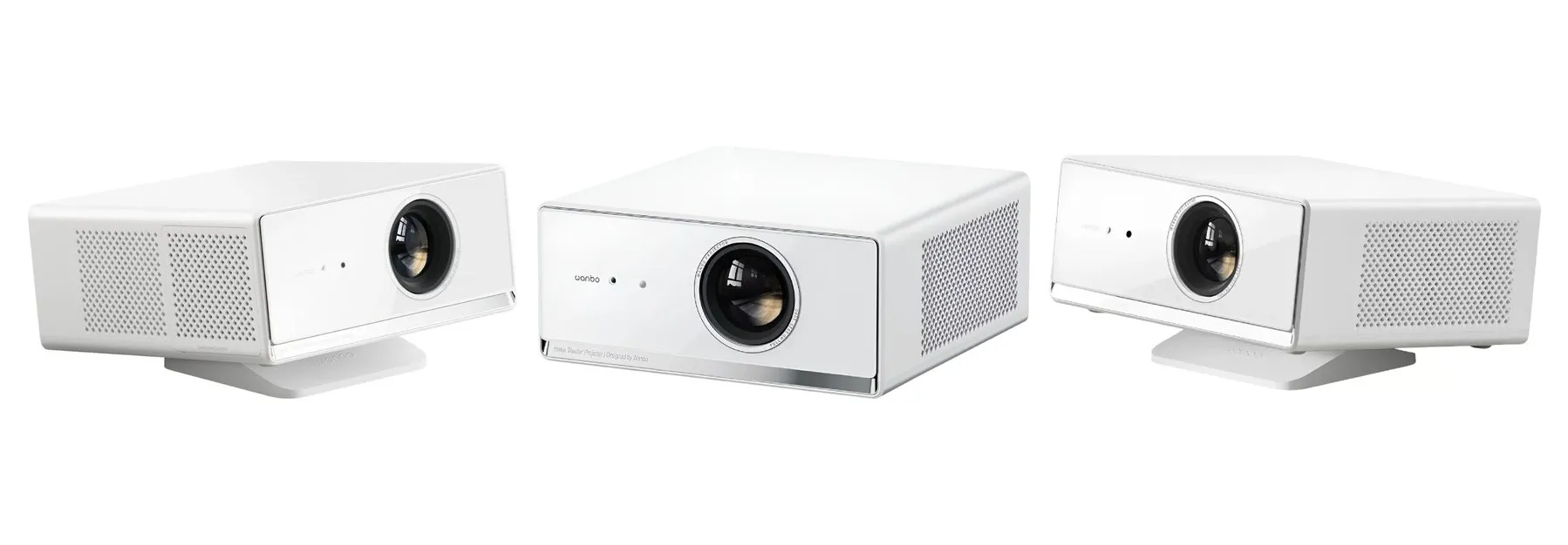 Проектор Wanbo X5 Air, портативный, 1920х1080 Full HD, 2 Гб+32 Гб, Wi-Fi, белый